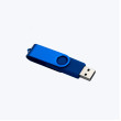 USB flash tünd mavi Metal